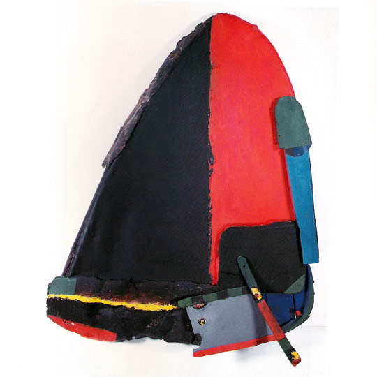 Ohne Titel - 1983 1992 ST - 130 x 106 cm - Stromboli - Signatur rückseitig