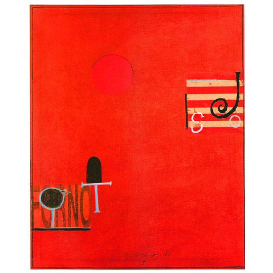 Ohne Titel - 1998 ST - 50 x 40,5 cm - Stromboli - Signatur vorderseitig